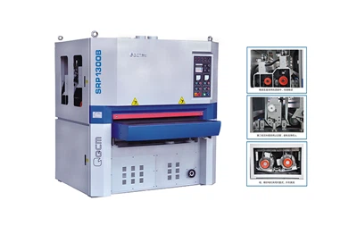SRP1300B Woodworking Double Wide Belts Landing Machine